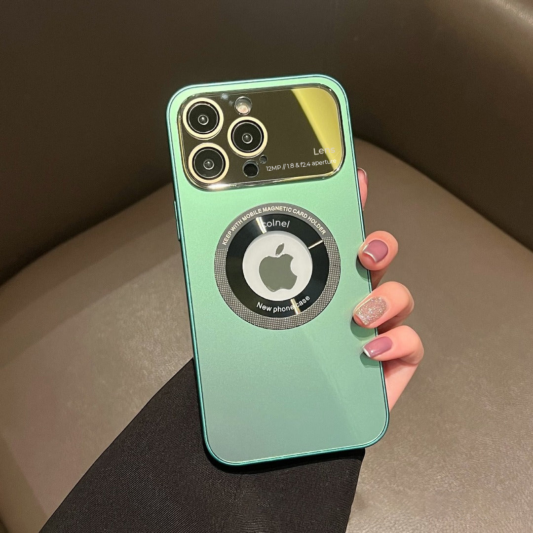 iPhone 13 Series Frosted Magnetic Suction Window Case