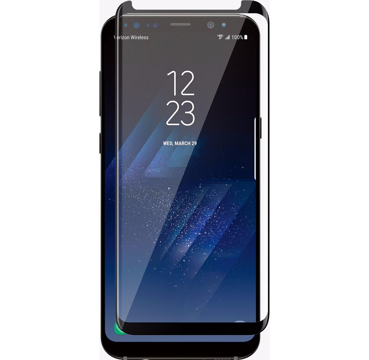 Galaxy S8 4D Cut Tempered Glass