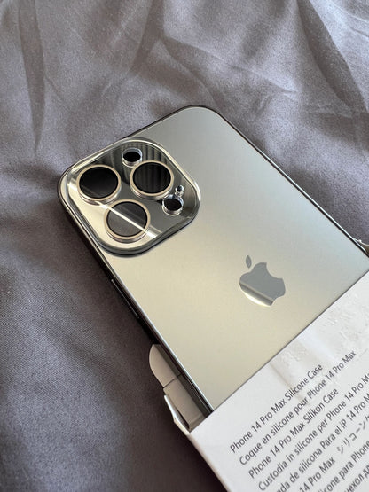 Luxury Electroplated Matte Titanium Case For iPhone
