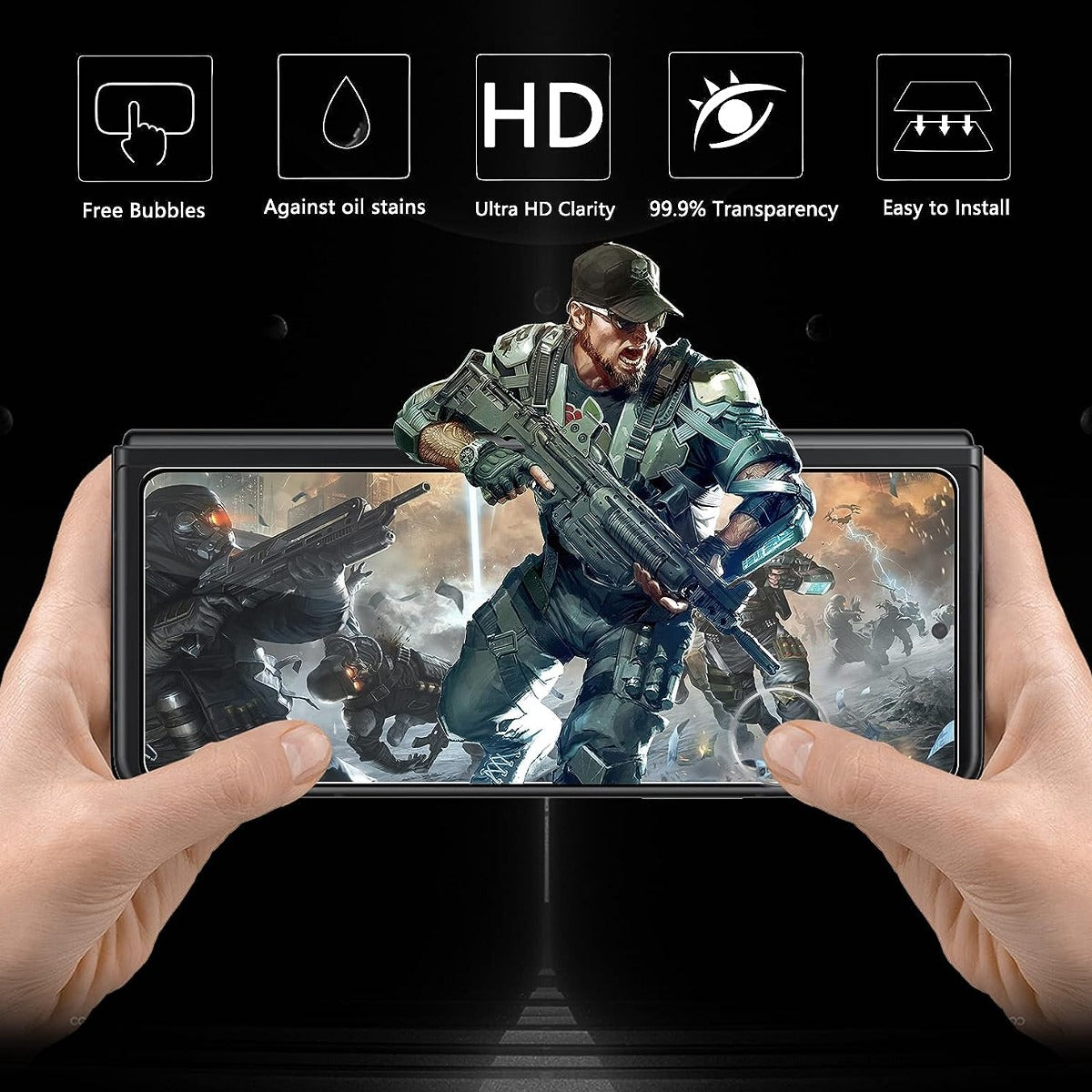 Galaxy Z Fold6 Ultra HD Full Coverage Tempered Glass