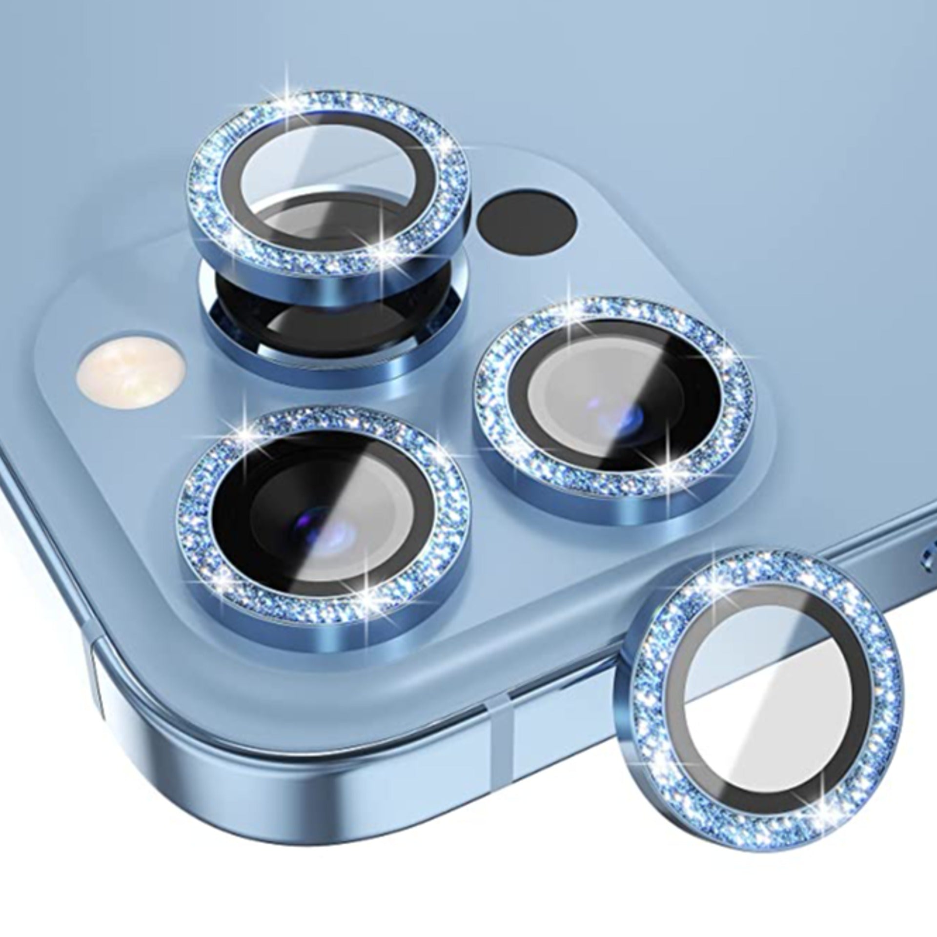 Glitter Diamond Camera Lens Protector - iPhone