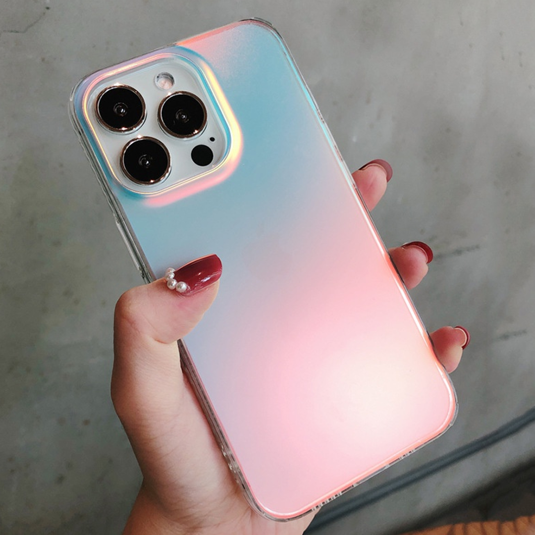 Laser Gradient Matte Case - iPhone