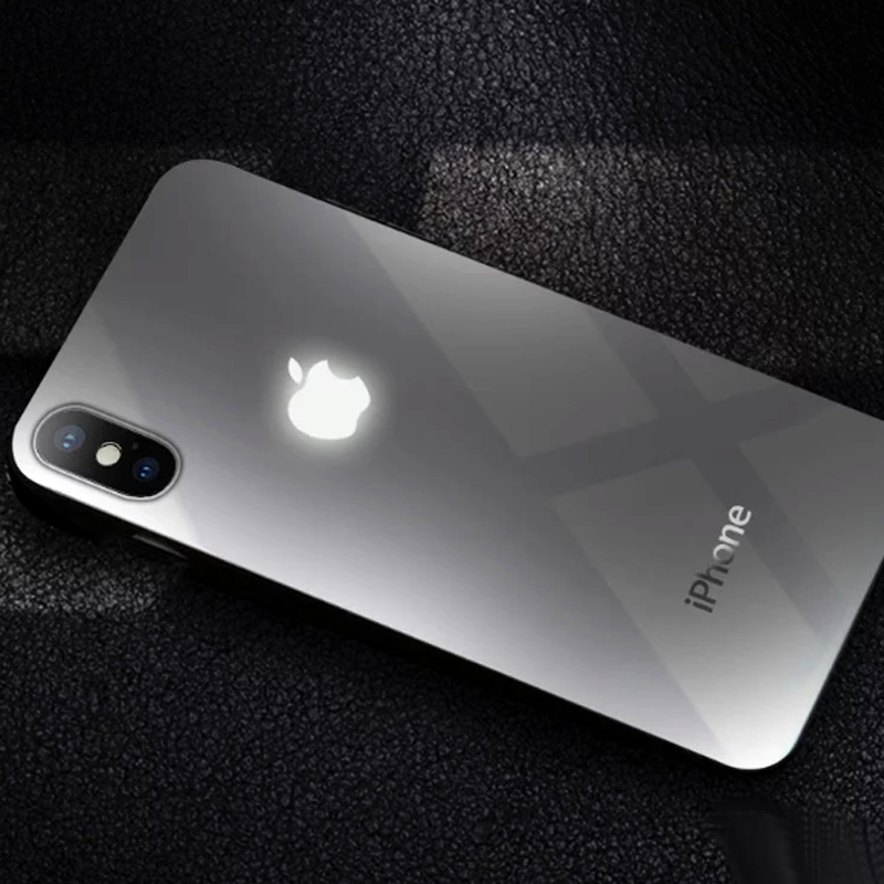 iPhone X LED Glass Back Case