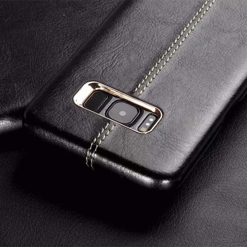 Galaxy S8 Plus Original PU Leather Business Case