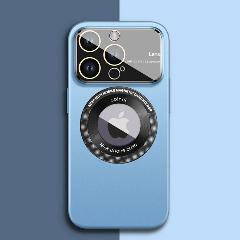 Frosted Magnetic Suction Window Case - iPhone