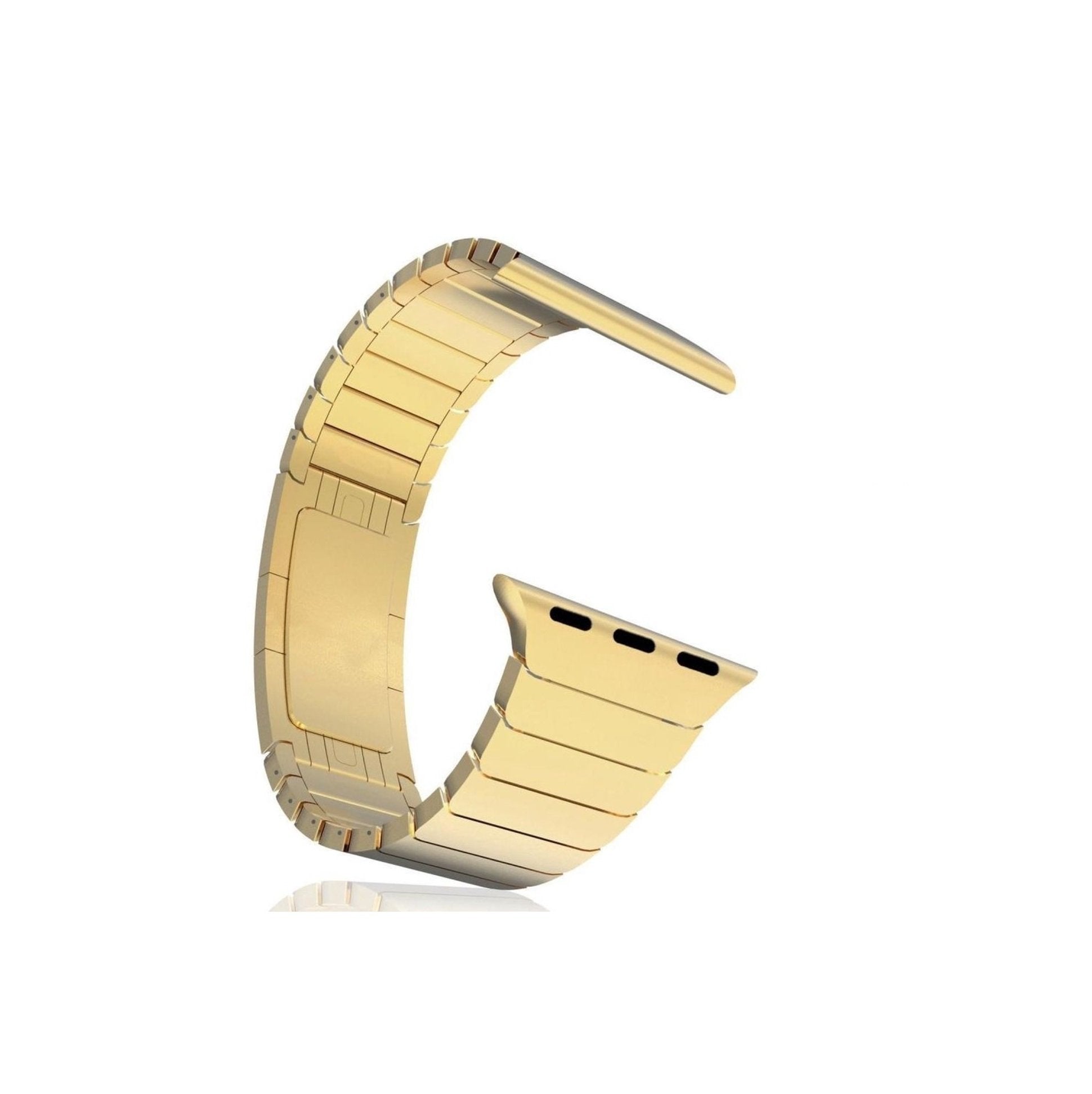 Stainless Steel Link Band for Apple Watch [42/44MM] - Gold