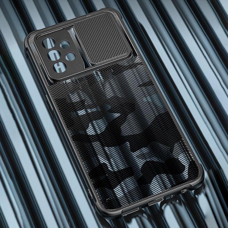 Galaxy A72 Camouflage Camera Protective Case