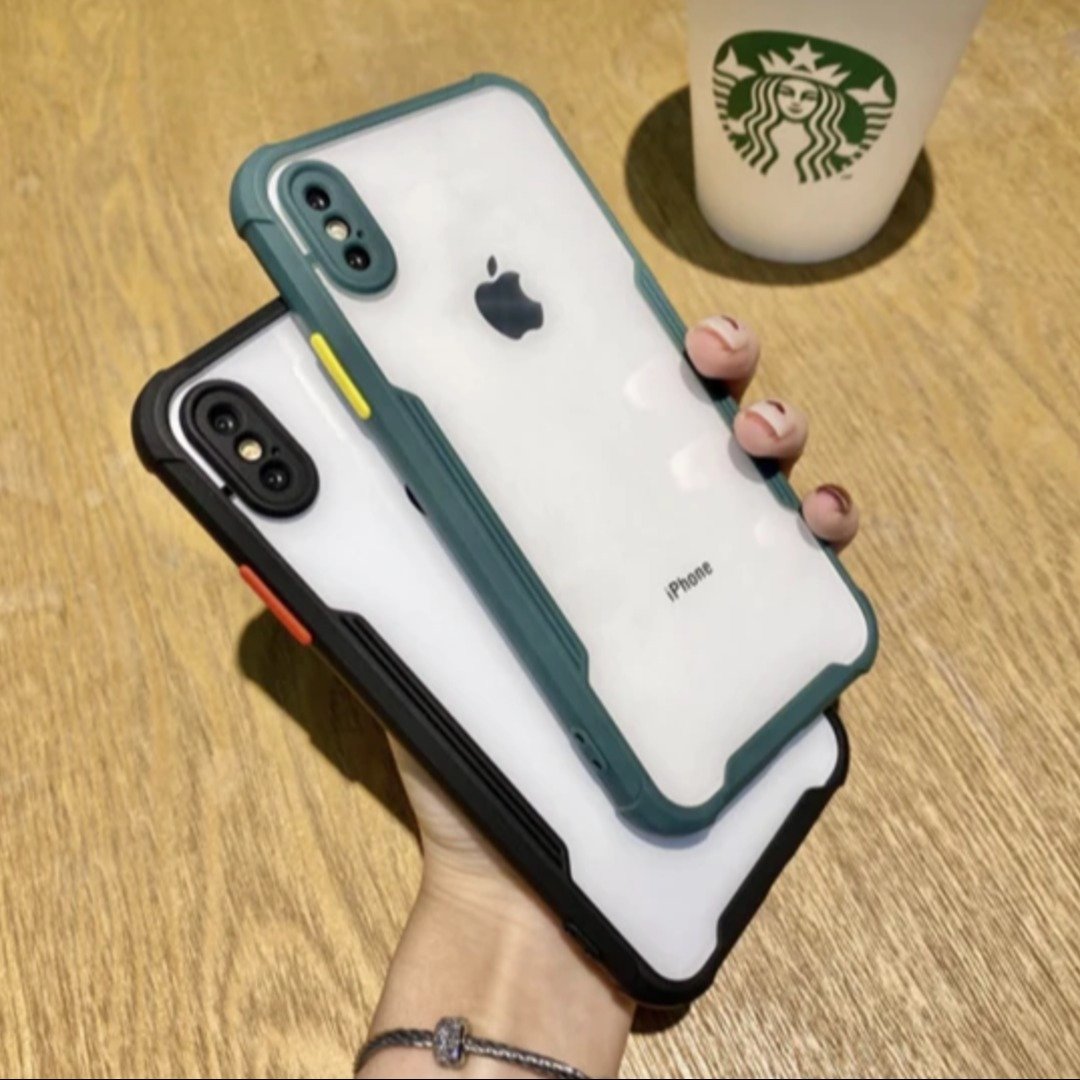 iPhone XR Shockproof Bumper Phone Case with Camera Protection