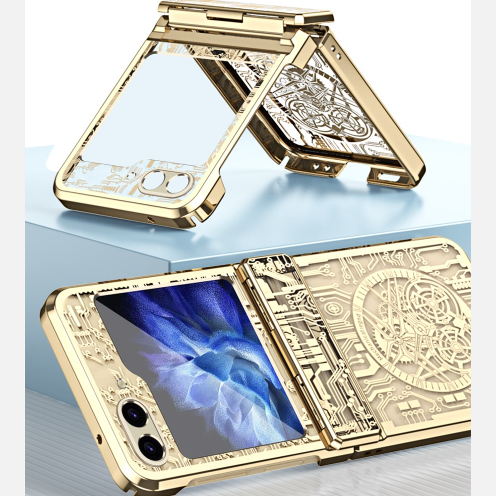 Galaxy Z Flip 4 Mechanical Integrated Electroplating Case