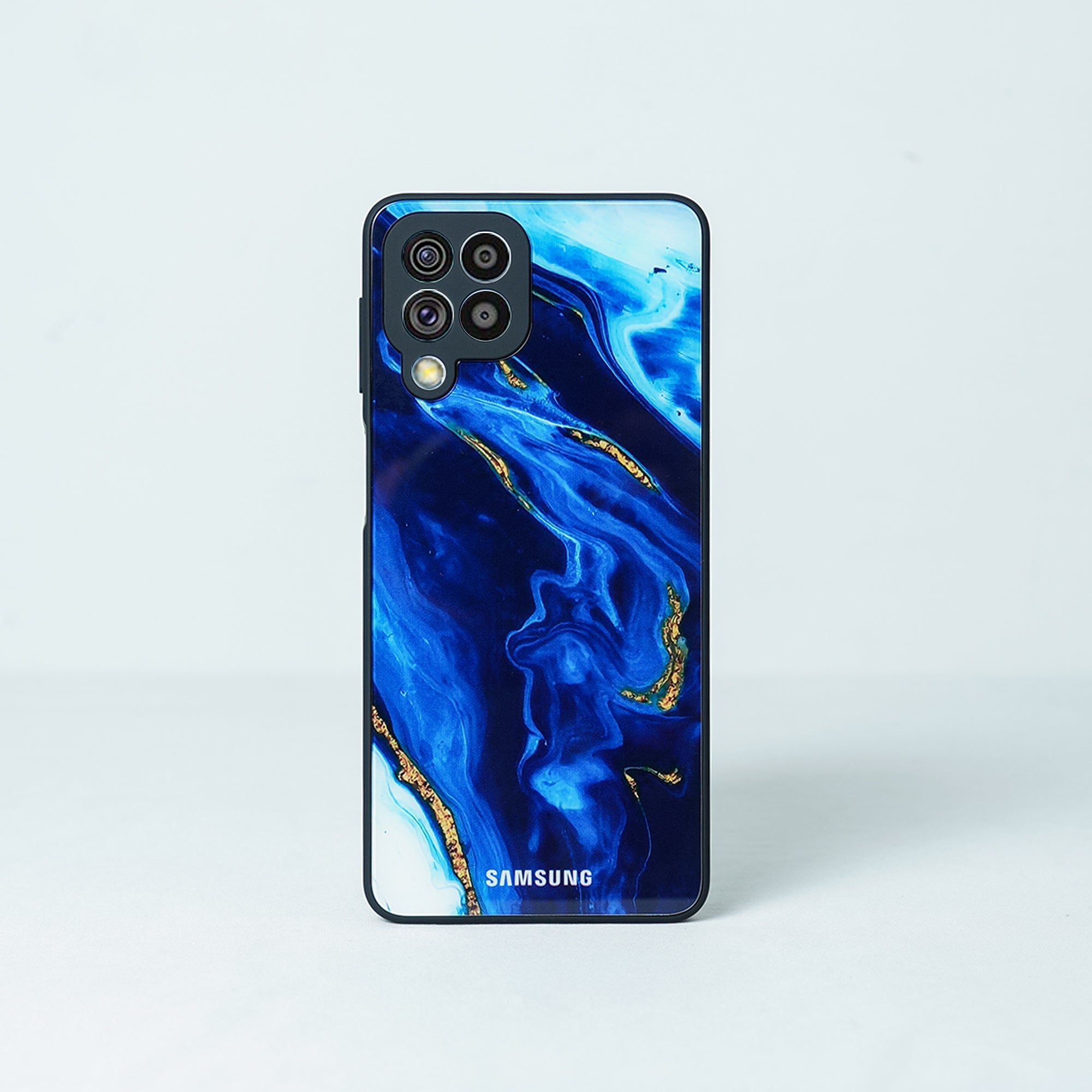 Galaxy Series Ocean Water Waves Pattern Marble Case