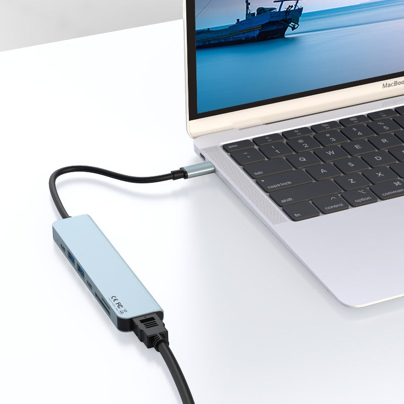 7-in-1 USB C Hub Docking Station