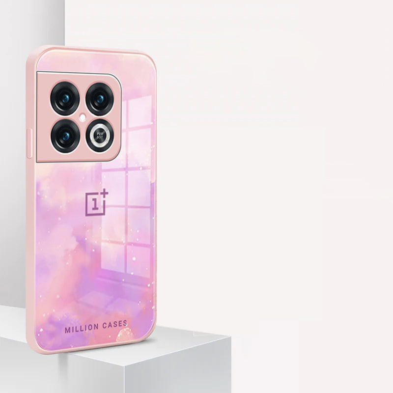 Pastel Sparkle Pattern Glass Case - OnePlus