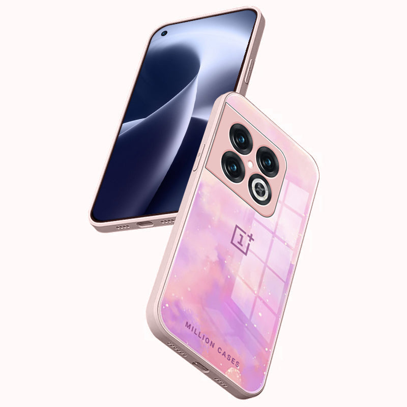 Pastel Sparkle Pattern Glass Case - OnePlus