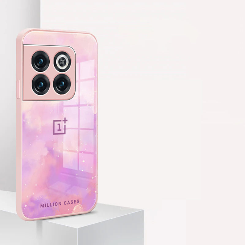 Pastel Sparkle Pattern Glass Case - OnePlus