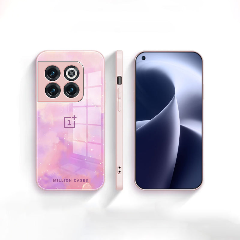 Pastel Sparkle Pattern Glass Case - OnePlus