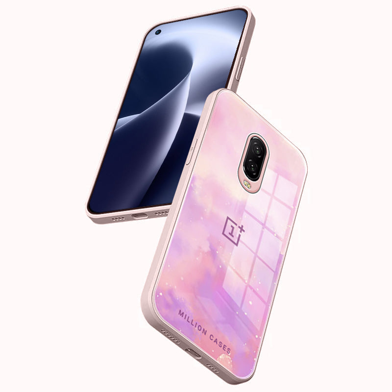 Pastel Sparkle Pattern Glass Case - OnePlus