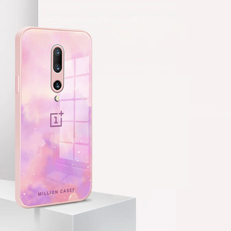 Pastel Sparkle Pattern Glass Case - OnePlus