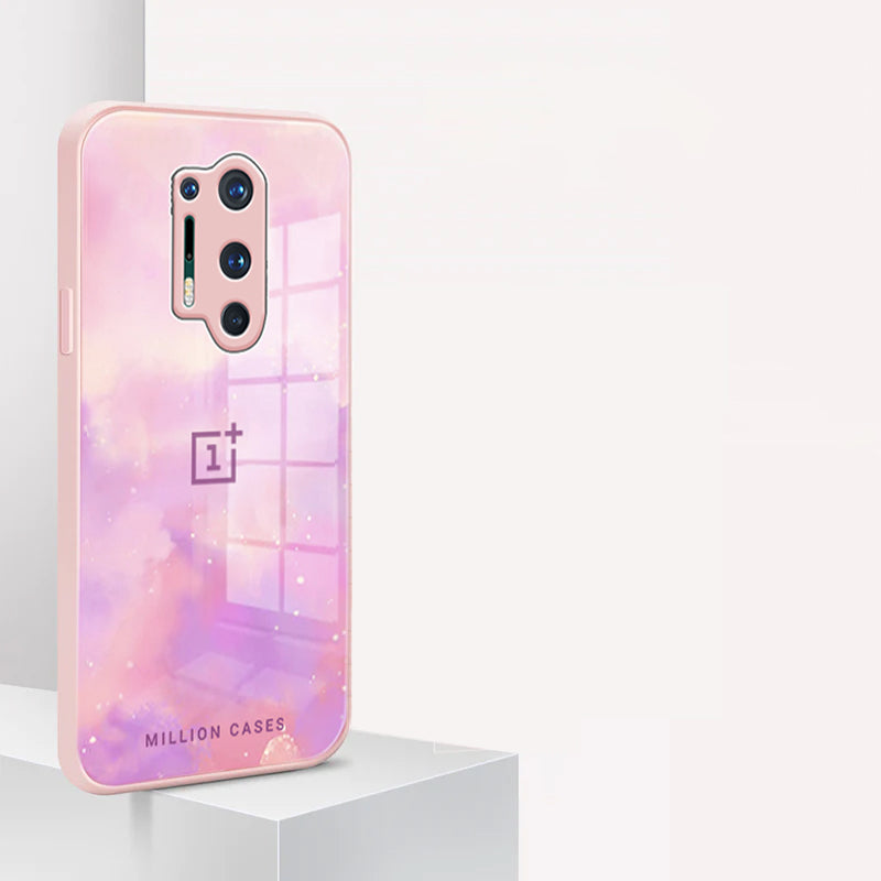 Pastel Sparkle Pattern Glass Case - OnePlus