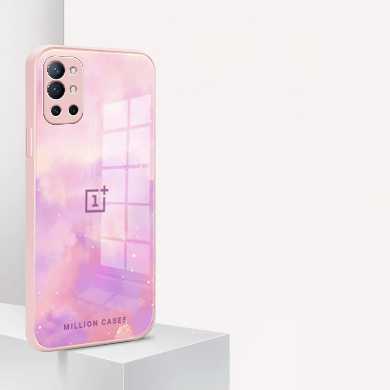 Pastel Sparkle Pattern Glass Case - OnePlus