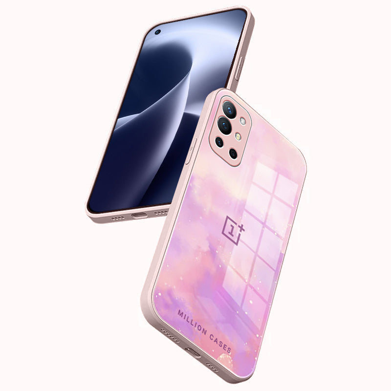 Pastel Sparkle Pattern Glass Case - OnePlus