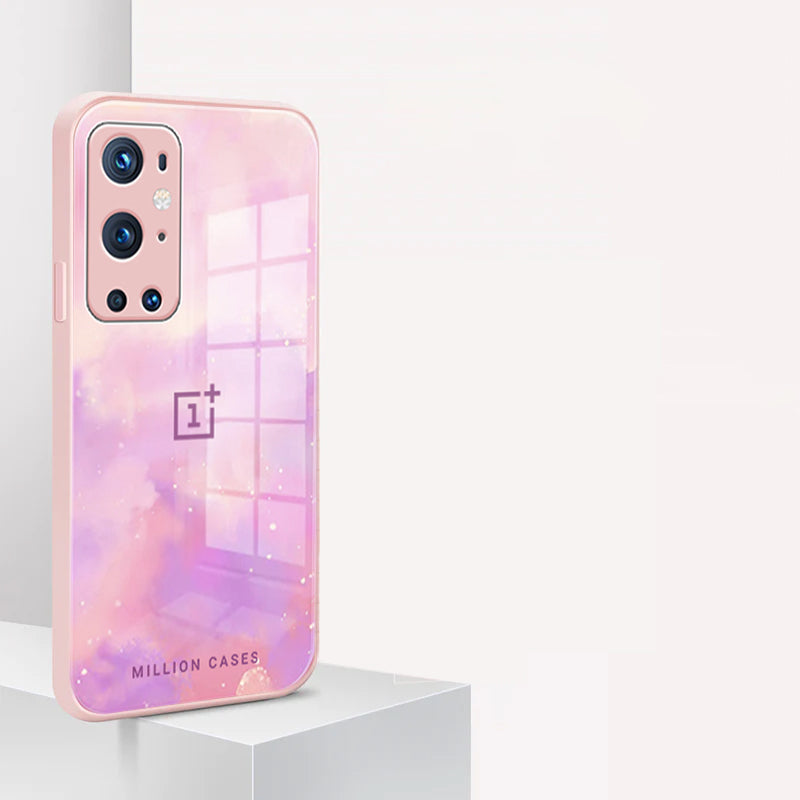 Pastel Sparkle Pattern Glass Case - OnePlus