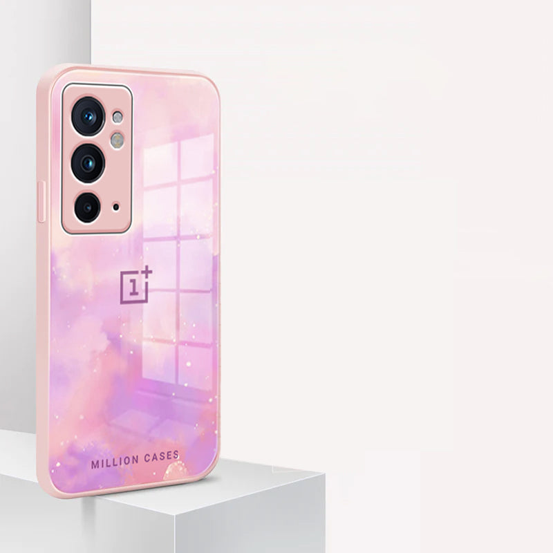 Pastel Sparkle Pattern Glass Case - OnePlus