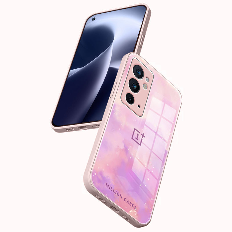 Pastel Sparkle Pattern Glass Case - OnePlus