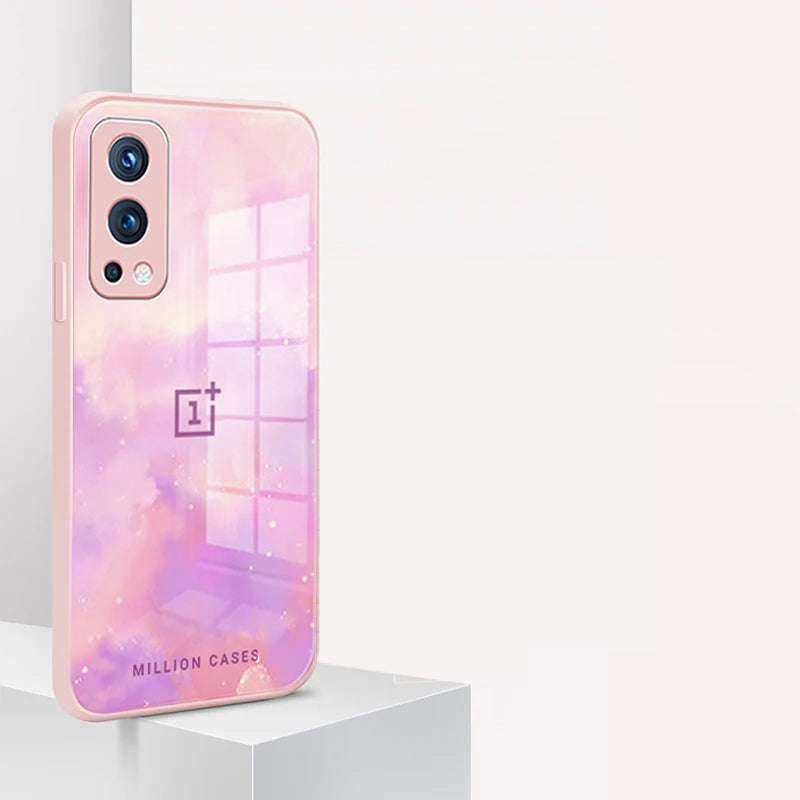 Pastel Sparkle Pattern Glass Case - OnePlus