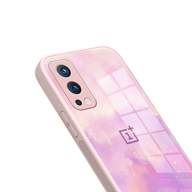 Pastel Sparkle Pattern Glass Case - OnePlus