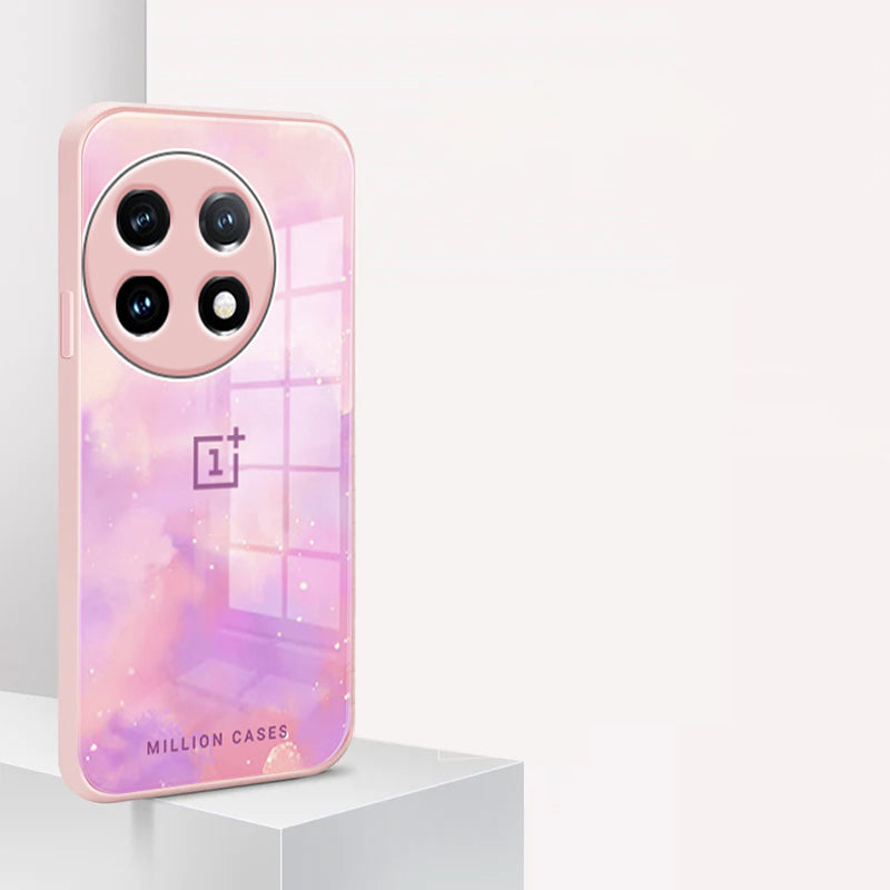 Pastel Sparkle Pattern Glass Case - OnePlus