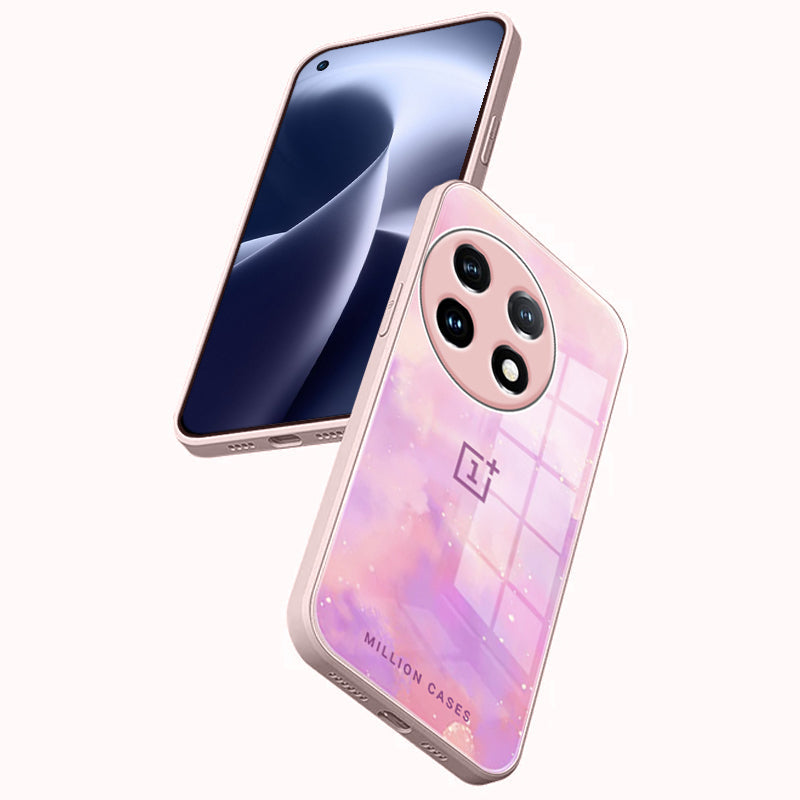 Pastel Sparkle Pattern Glass Case - OnePlus