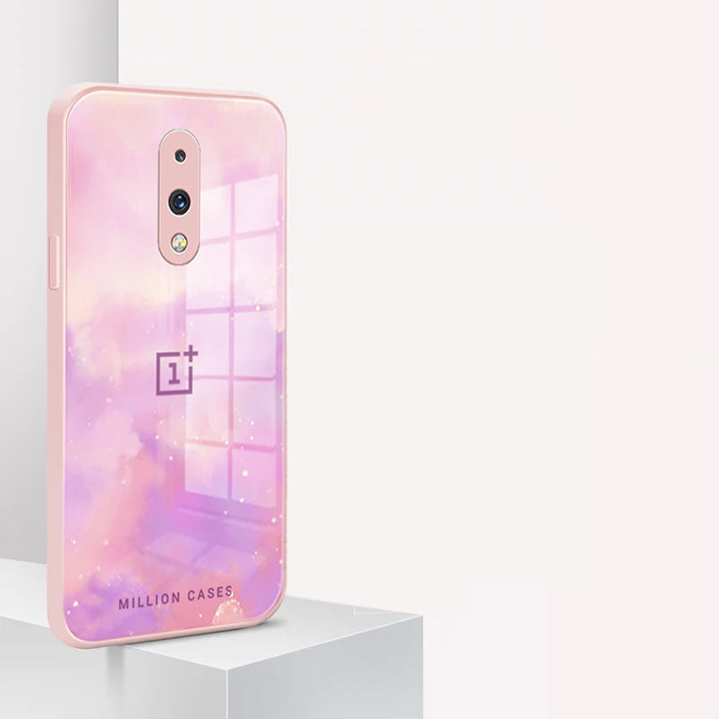 Pastel Sparkle Pattern Glass Case - OnePlus