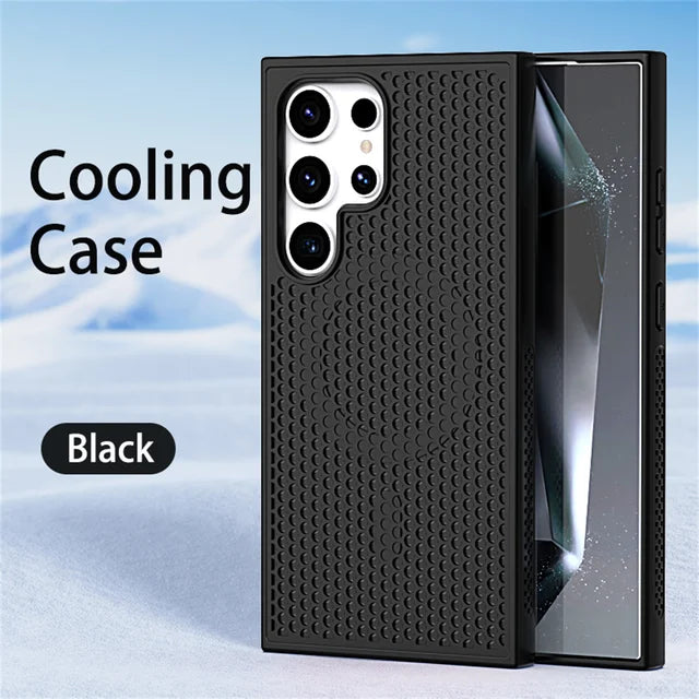 Magnetic Lattice Heat Dissipation Case - Samsung