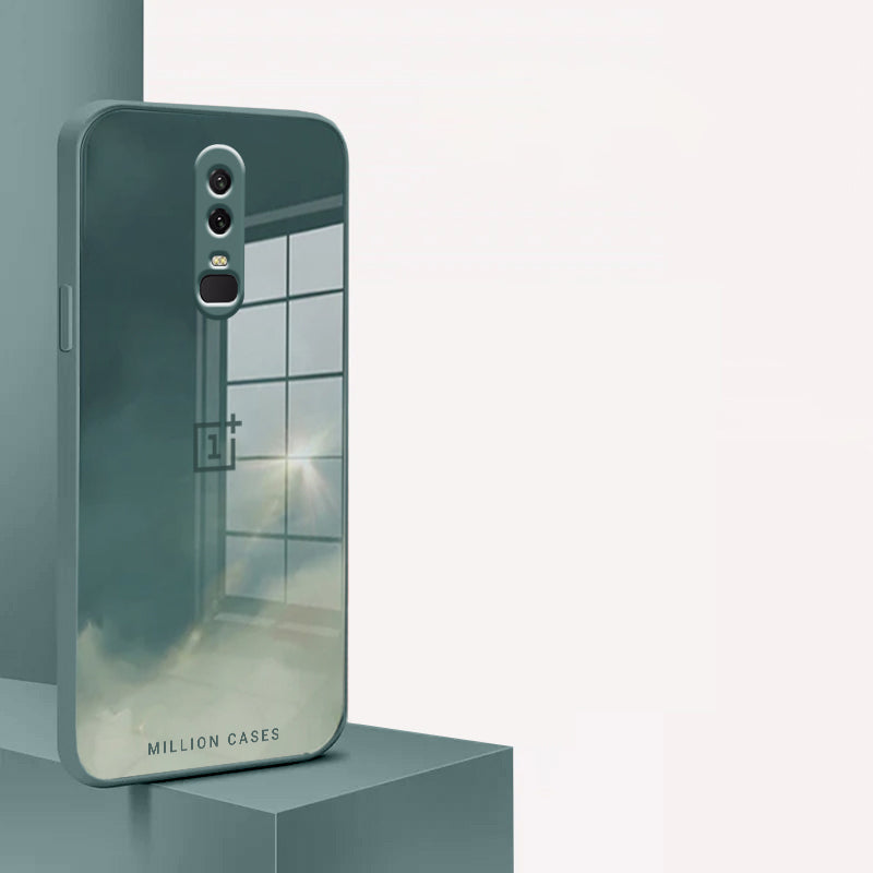 OnePlus 6 Smokey Pattern Glass Case