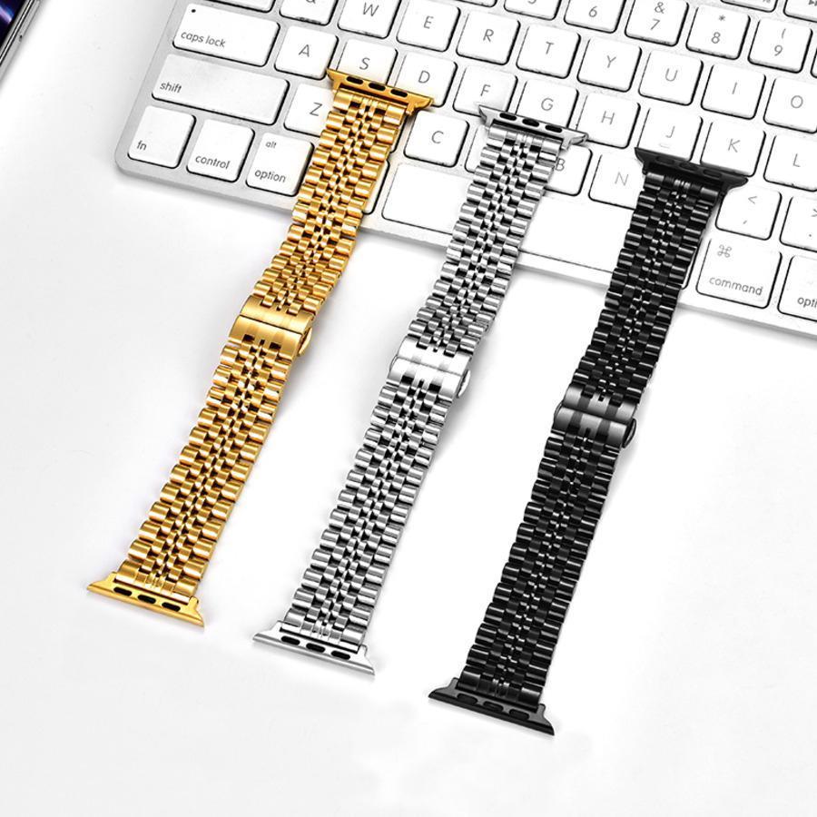 Coteetci ® Stainless Steel Band for Apple Watch [42/44/45/49 MM] - Golden