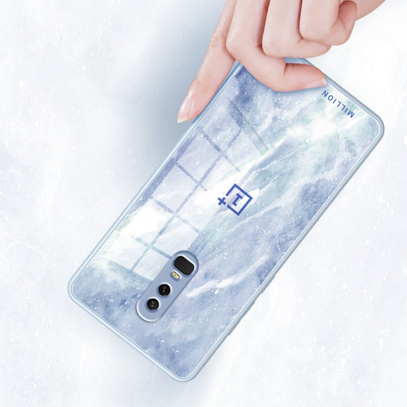 Swirling Elegance Marble Pattern Case - OnePlus