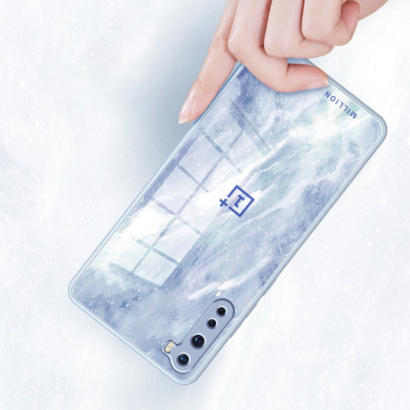 Swirling Elegance Marble Pattern Case - OnePlus