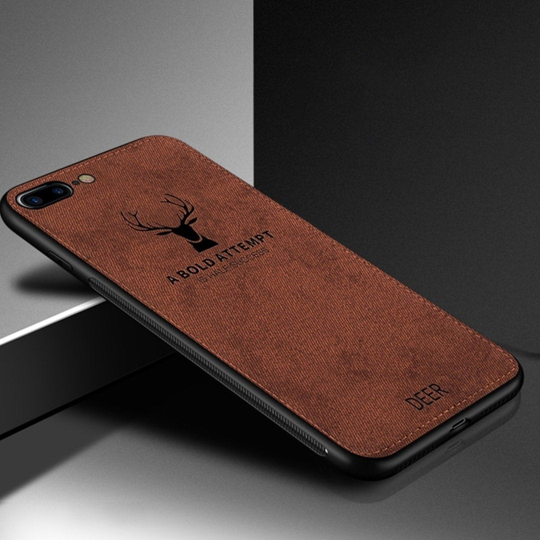 iPhone 7 Plus Deer Pattern Inspirational Soft Case