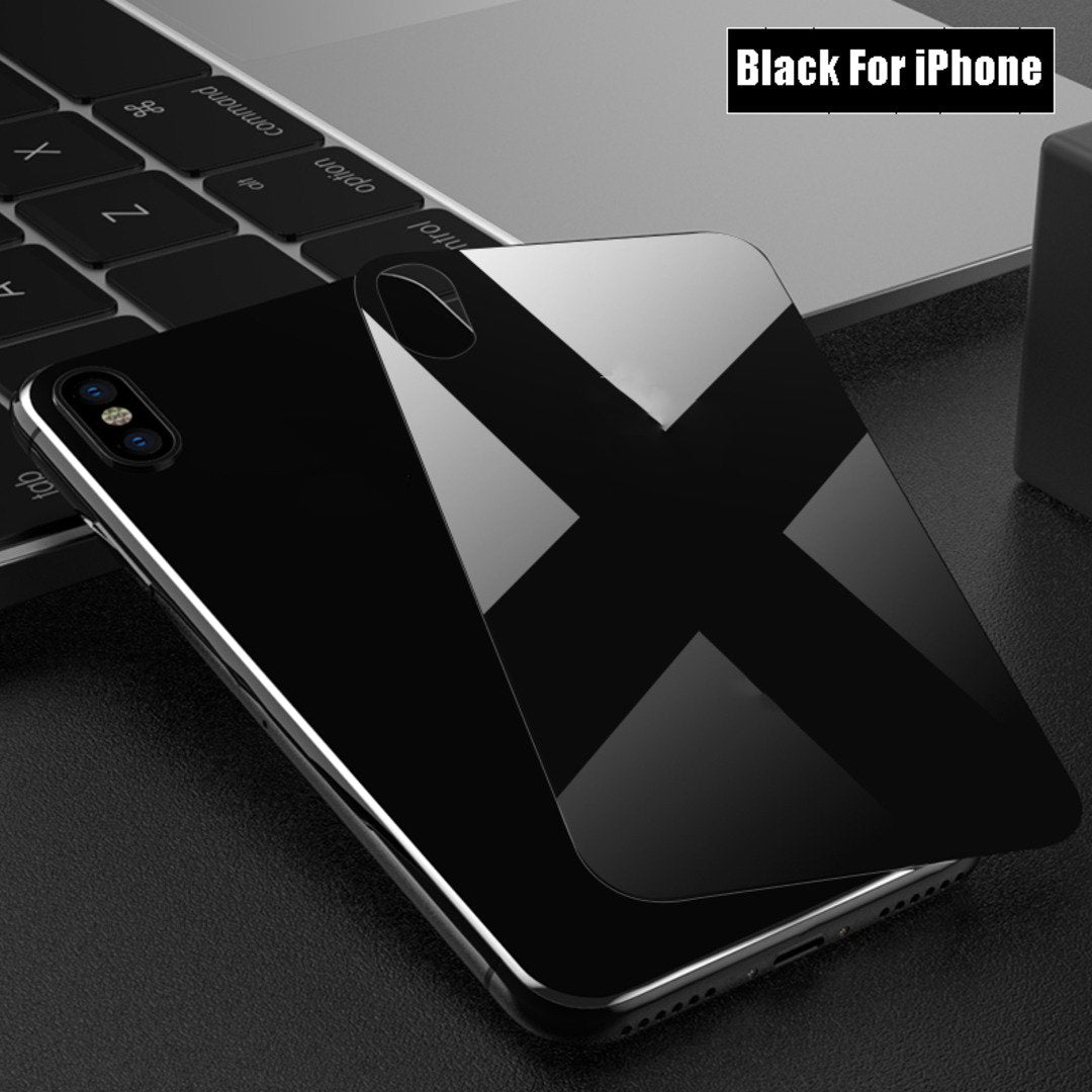 iPhone X Series Back Tempered Glass