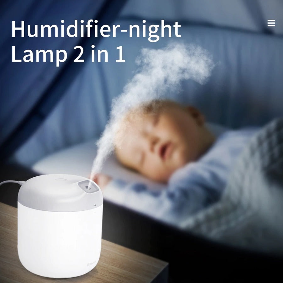 Baseus ® Elephant 2 in 1 Humidifier Air Purifier + LED Lamp