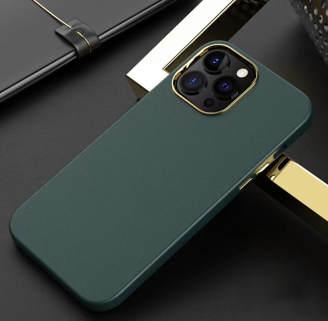 iPhone 13 Series Luxury Genuine Leather Case