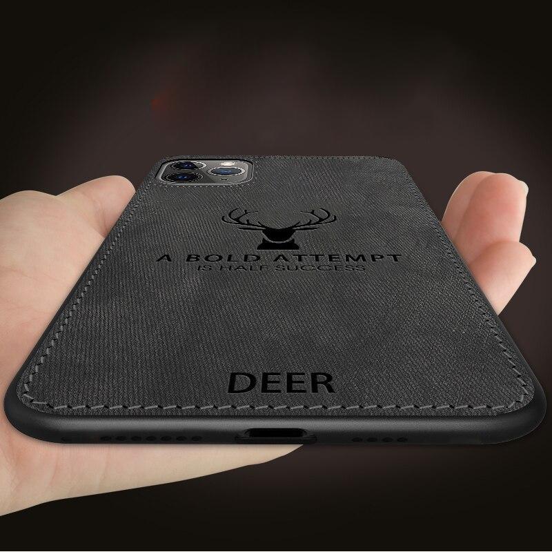 iPhone 11 Pro Deer Pattern Inspirational Soft Case