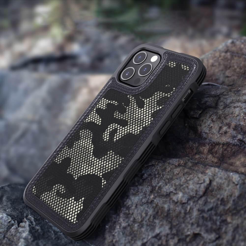 Nillkin ® iPhone 12 Pro Max Camouflage Pattern Cloth Case