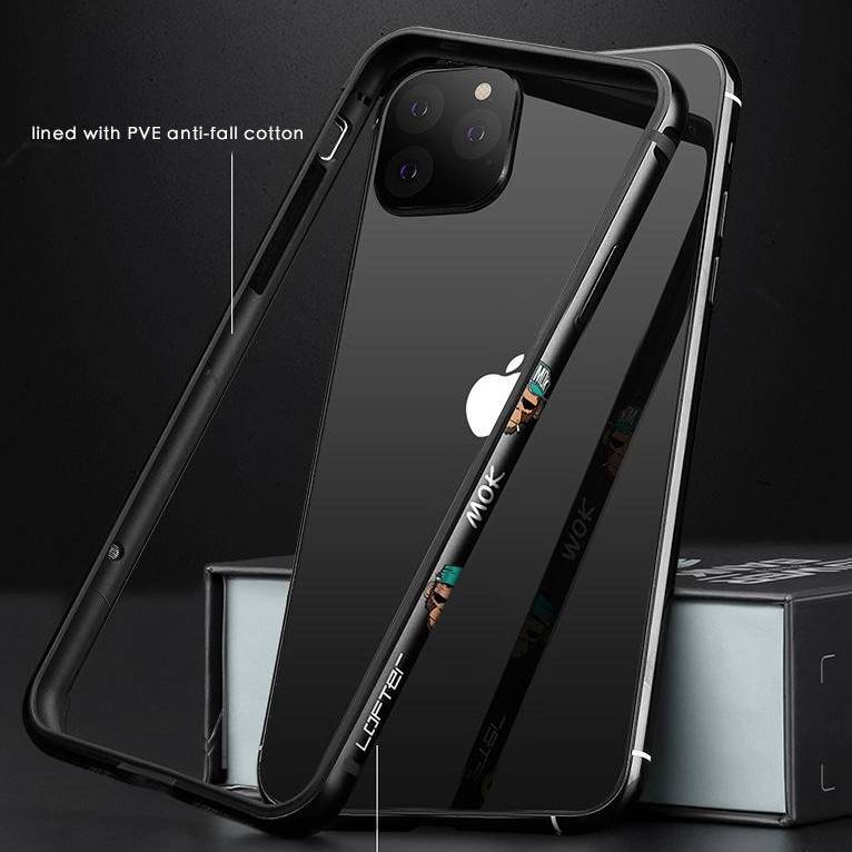 iPhone 11 Series New Fashion Luxury Aluminum Metal Bumper