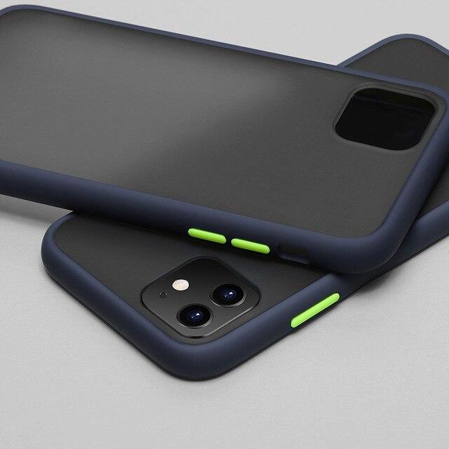 iPhone 12 Luxury Shockproof Matte Finish Case