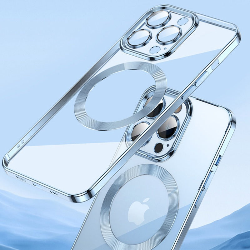 iPhone - Luxury Plating Transparent MagSafe Case