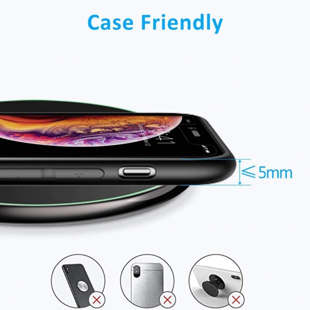 MC ® Sleek Design Qi Fast Wireless Charging Pad