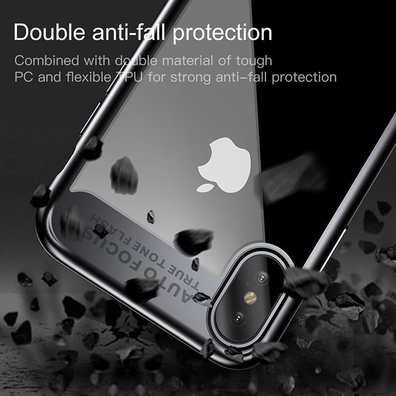 iPhone XS Auto Focus Transparent Slim Case