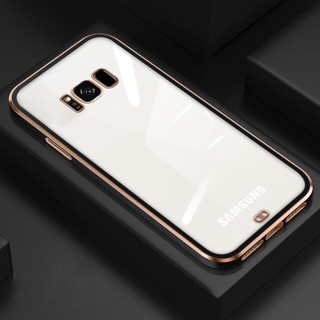 Electroplating Ultra Clear Shining Case - Samsung